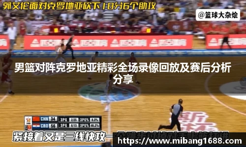男篮对阵克罗地亚精彩全场录像回放及赛后分析分享