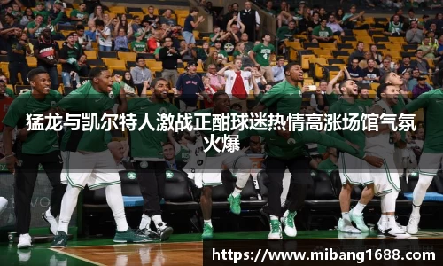 猛龙与凯尔特人激战正酣球迷热情高涨场馆气氛火爆